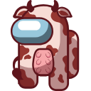 Funny Cow Character hand cursor