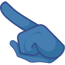 Ghost Character arrow cursor