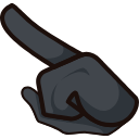 Minnie Mouse Character arrow cursor