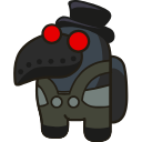 Plague Doctor Character hand cursor