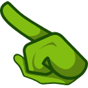 Reptile Character arrow cursor