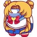 Sailor Moon Character hand cursor
