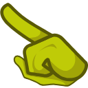 Shrek Character arrow cursor