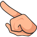Squid Game Killer Doll Character arrow cursor