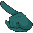 Squid Game Sae-Byeok Character arrow cursor