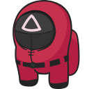 Squid Game Soldier Character hand cursor