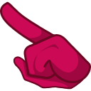 Strawberry Character arrow cursor