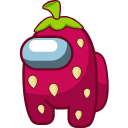 Strawberry Character hand cursor