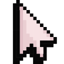 Pixel: Default Pink arrow cursor
