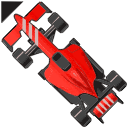 Formula 1 car arrow cursor