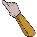Glitchtrap hand cursor