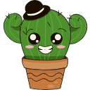 Kawaii: Cactus arrow cursor