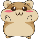 Kawaii: Hamster arrow cursor