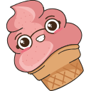 Kawaii: Ice Cream arrow cursor