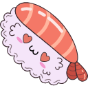 Kawaii: Nigirizushi arrow cursor
