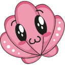 Kawaii: Seashell arrow cursor