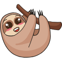 Kawaii: Sloth arrow cursor