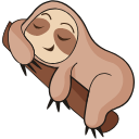 Kawaii: Sloth hand cursor
