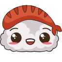 Kawaii: Sushi arrow cursor