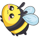 Kawaii: Wasp arrow cursor