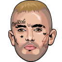 Lil Peep arrow cursor