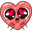 Loving Heart arrow cursor