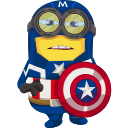 Minion: Captain America Character arrow cursor