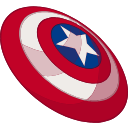 Minion: Captain America Character hand cursor