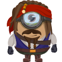 Minion: Captain Jack Sparrow Character arrow cursor