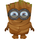 Minion: Groot Character arrow cursor