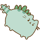 Pusheen: Crocodile arrow cursor