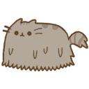 Pusheen: walks hand cursor