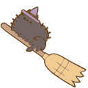 Pusheen: Witch arrow cursor