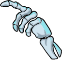 Sans the Skeleton arrow cursor