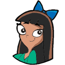 Phineas and Ferb: Stacy Hirano hand cursor