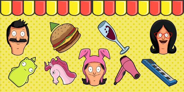 Collection of Bob Burgers Cursors