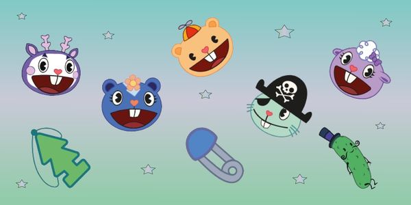 Collection of Happy Tree Friends Cursors