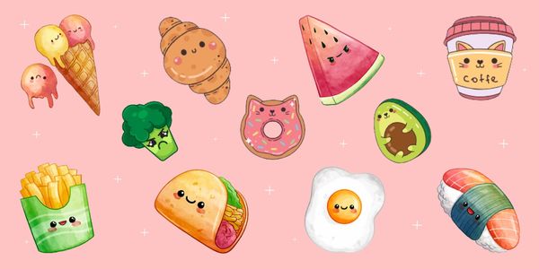 Collection of Kawaii Cursors