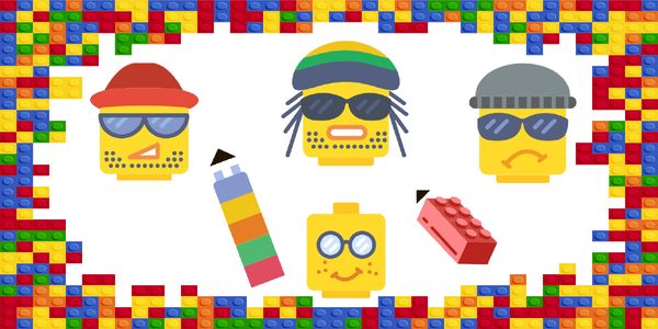 Collection of Lego Cursors