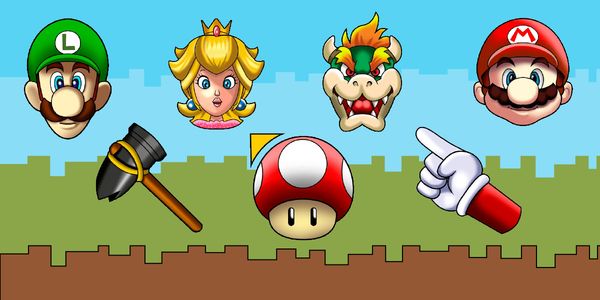 Collection de Super Mario Curseurs