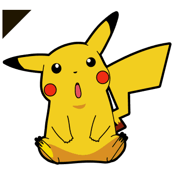 Surprised pikachu arrow cursor