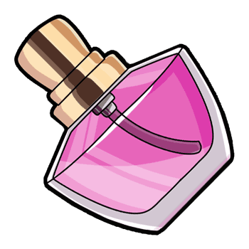Hair Clip and Perfume arrow cursor