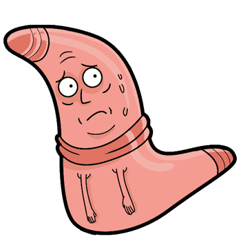 Rick and Morty: Jerry Smith arrow cursor