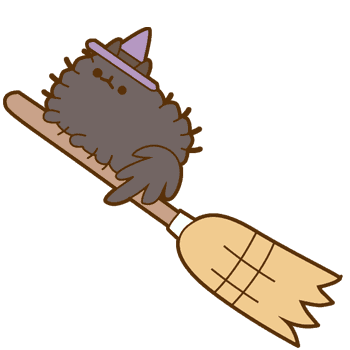 Pusheen: Witch arrow cursor