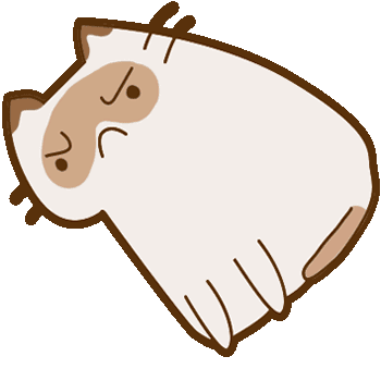 Pusheen:  is upset arrow cursor