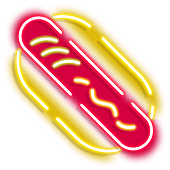 Hot dog and Hamburger arrow cursor