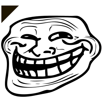 Troll face arrow cursor