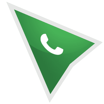 WhatsApp arrow cursor