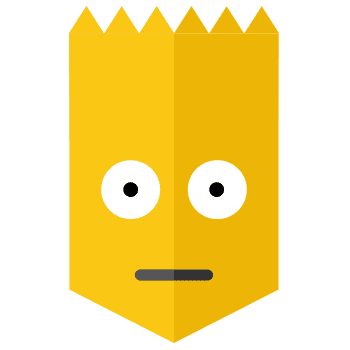 Bart Simpsons hand cursor