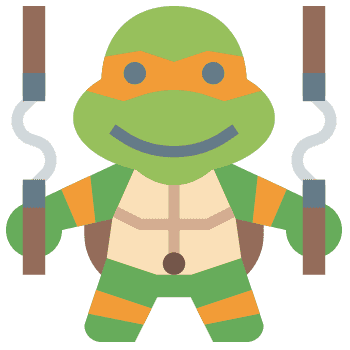 Teenage Mutant Ninja Turtles hand cursor